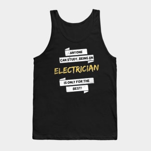 Funny Electrician Journeyman Electrical Engineer Tank Top